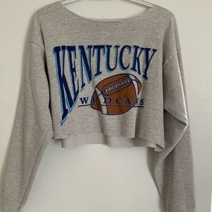 Vintage cropped sweatshirt